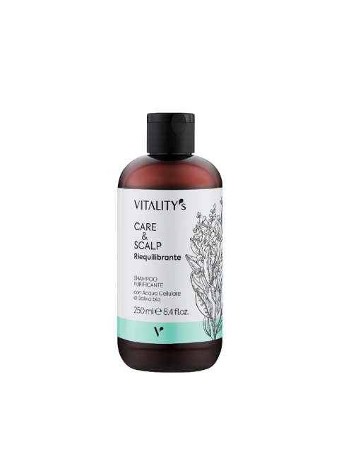 Відновлюючий очищаючий шампунь Vitality's Care Scalp Purifying Shampoo 250 мл
