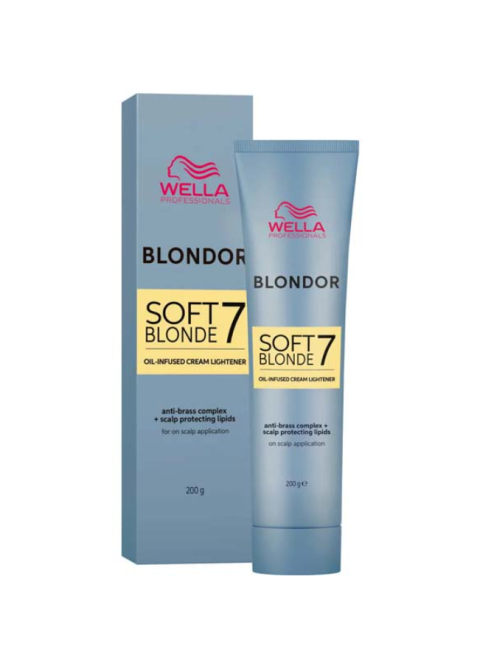 Освітлюючий крем на олійній основі Wella Blondor Soft Blonde 200 мл