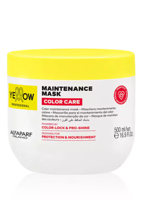 Маска для фарбованого волосся Yellow Color Care Mask 500 мл