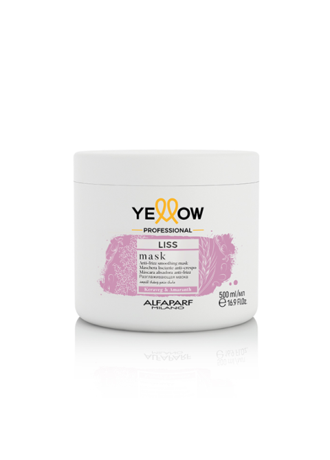Маска для випрямлення волосся Yellow Liss Keratin-HT and Amaranth Mask 500 мл