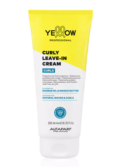Незмивний крем для кучерявого волосся Yellow Curls Leave-in Cream 250 мл
