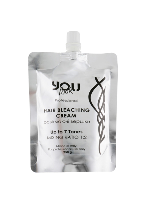 Вершки для волосся, що освітлюють, до 7 рівнів You Look Hair Bleaching Cream 250 мл