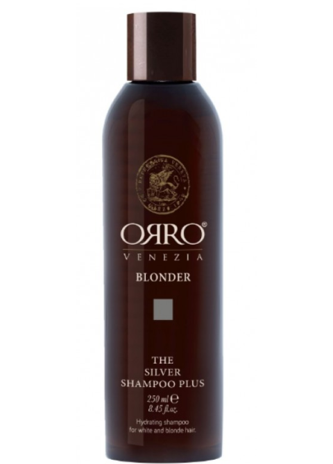 Шампунь срібний плюс для світлого волосся ORRO Venezia Blonder Silver Shampoo Plus